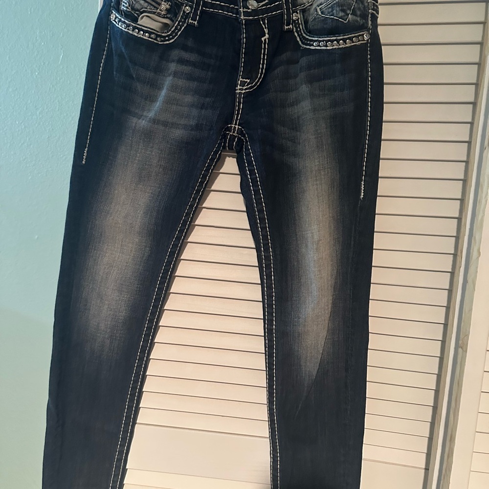 Vigoss Women's Dark Blue Skinny Jeans
